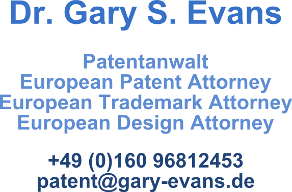 Patentanwalt Dr. Gary S. Evans